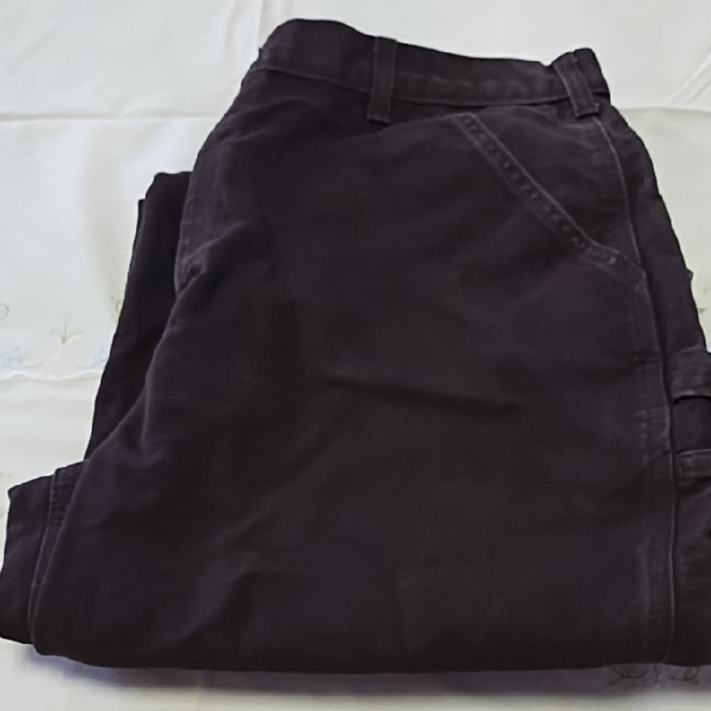 Carhartt Brown Cargo Pants Relaxed Fit.  4 pair for $25